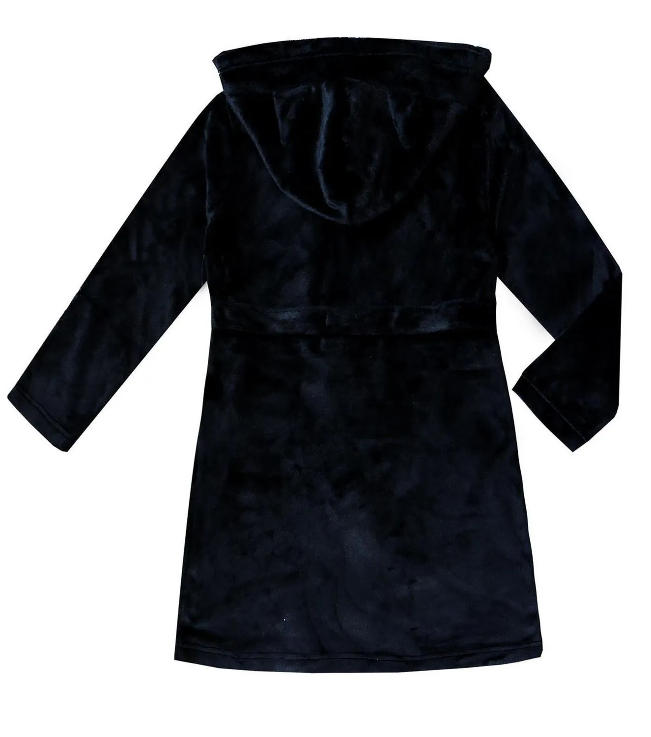 New with tags! Ultra Cozy Hooded Kids Batman Robe, Black, Sz XS (4-5)