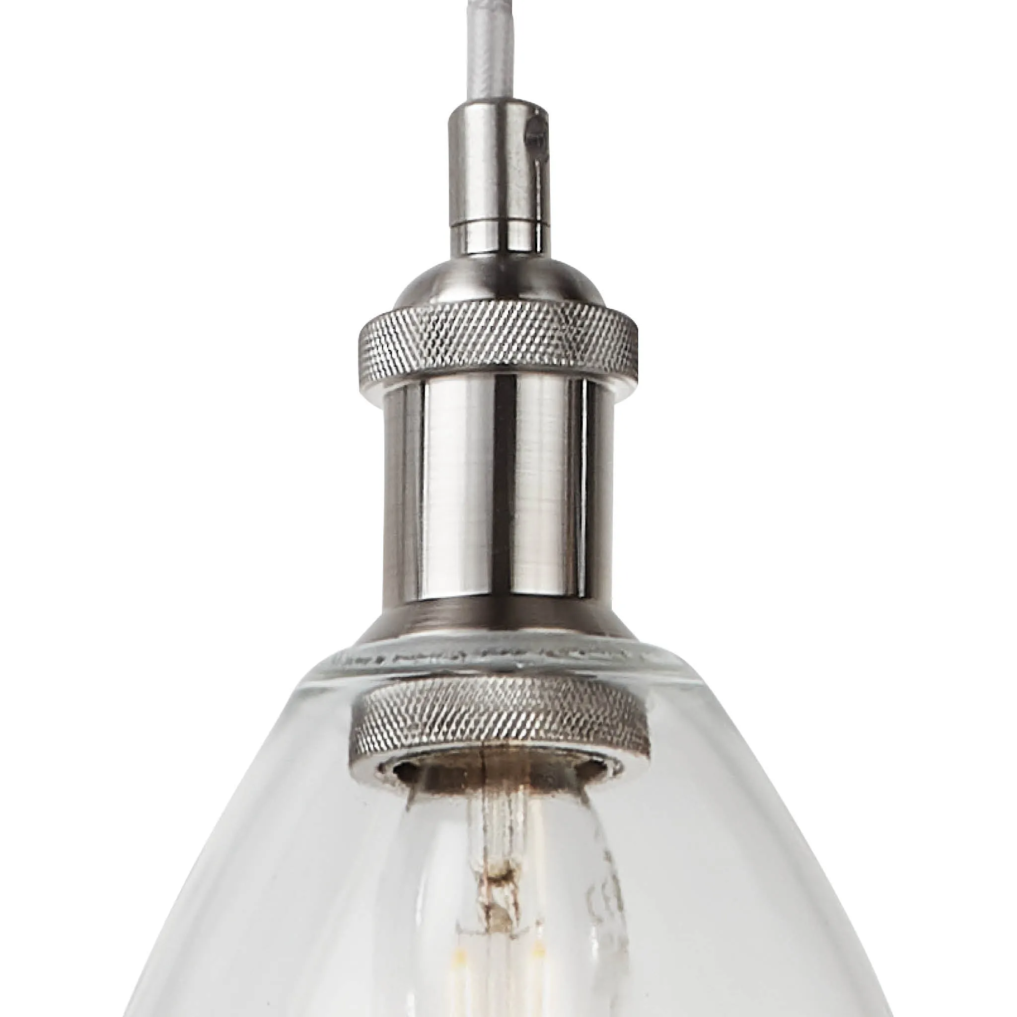 Newport 3 Light Glass Dining Bar Pendants