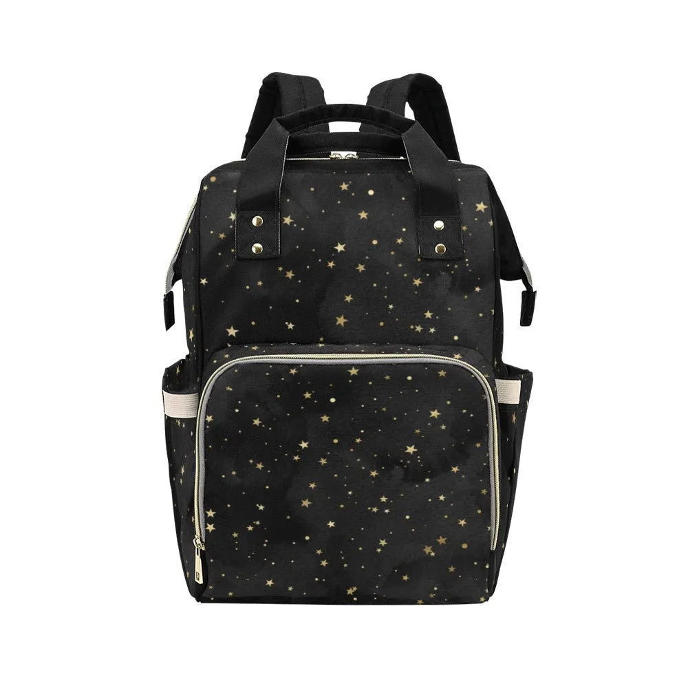 Night Sky Stars Diaper Backpack