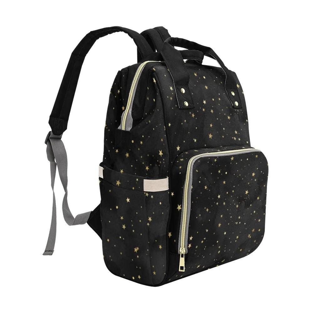 Night Sky Stars Diaper Backpack