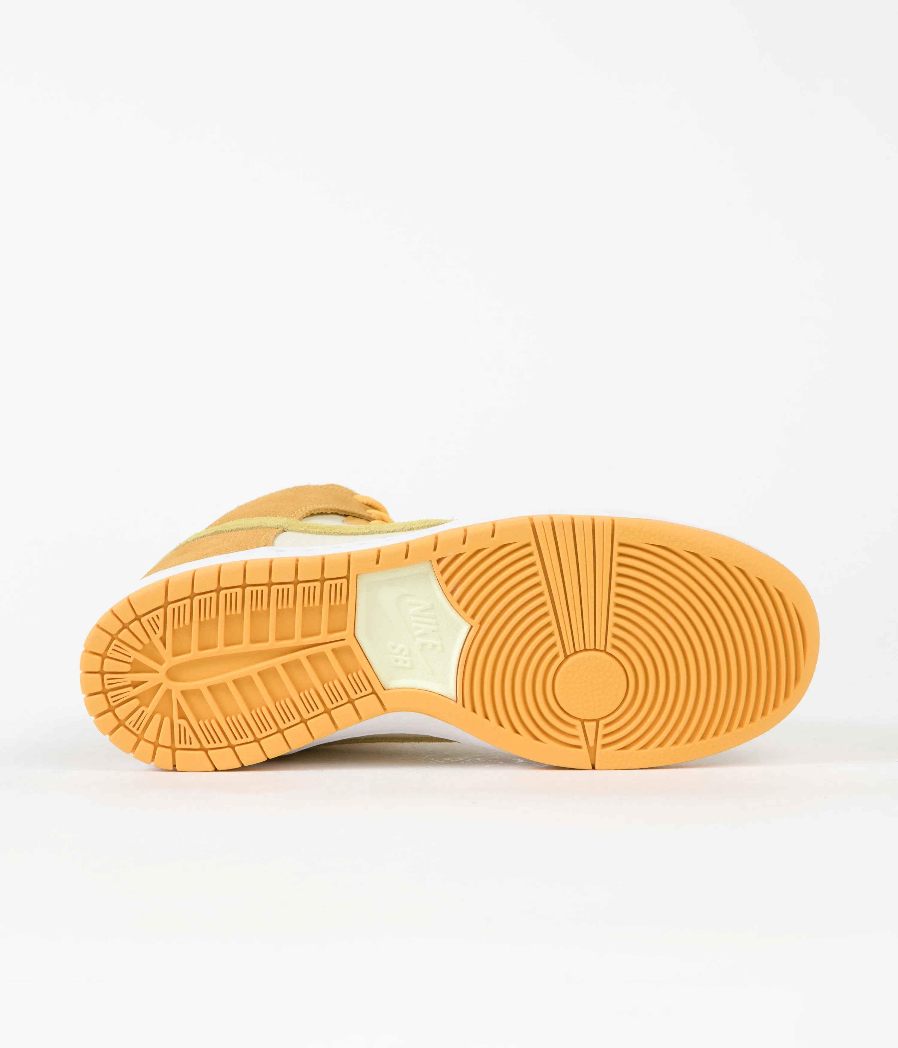 Nike SB Dunk High Pro Pineapple Shoes - University Gold / Vivid Sulfur - Citron Tint