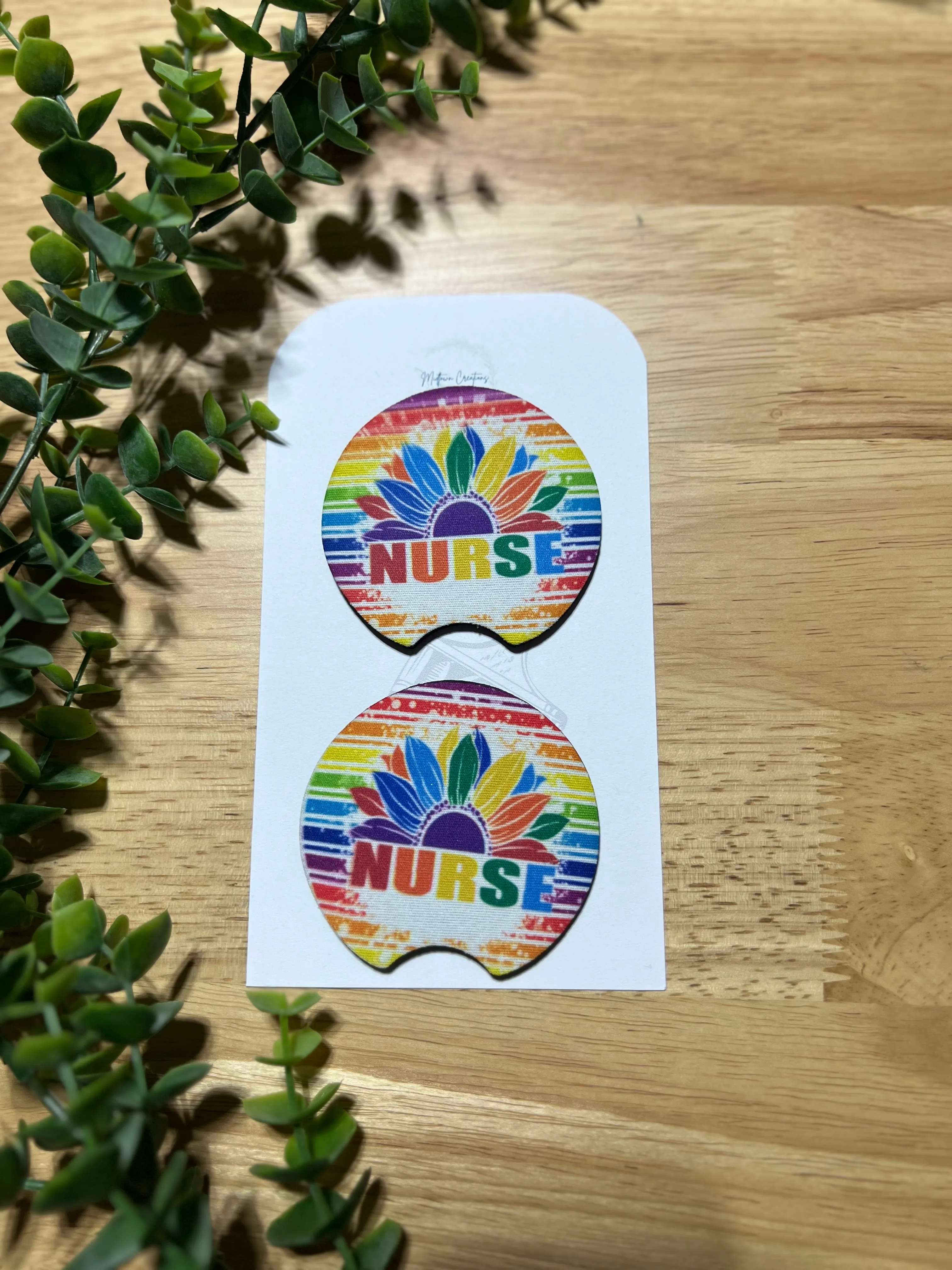 Nurse Life Car Coaster Set