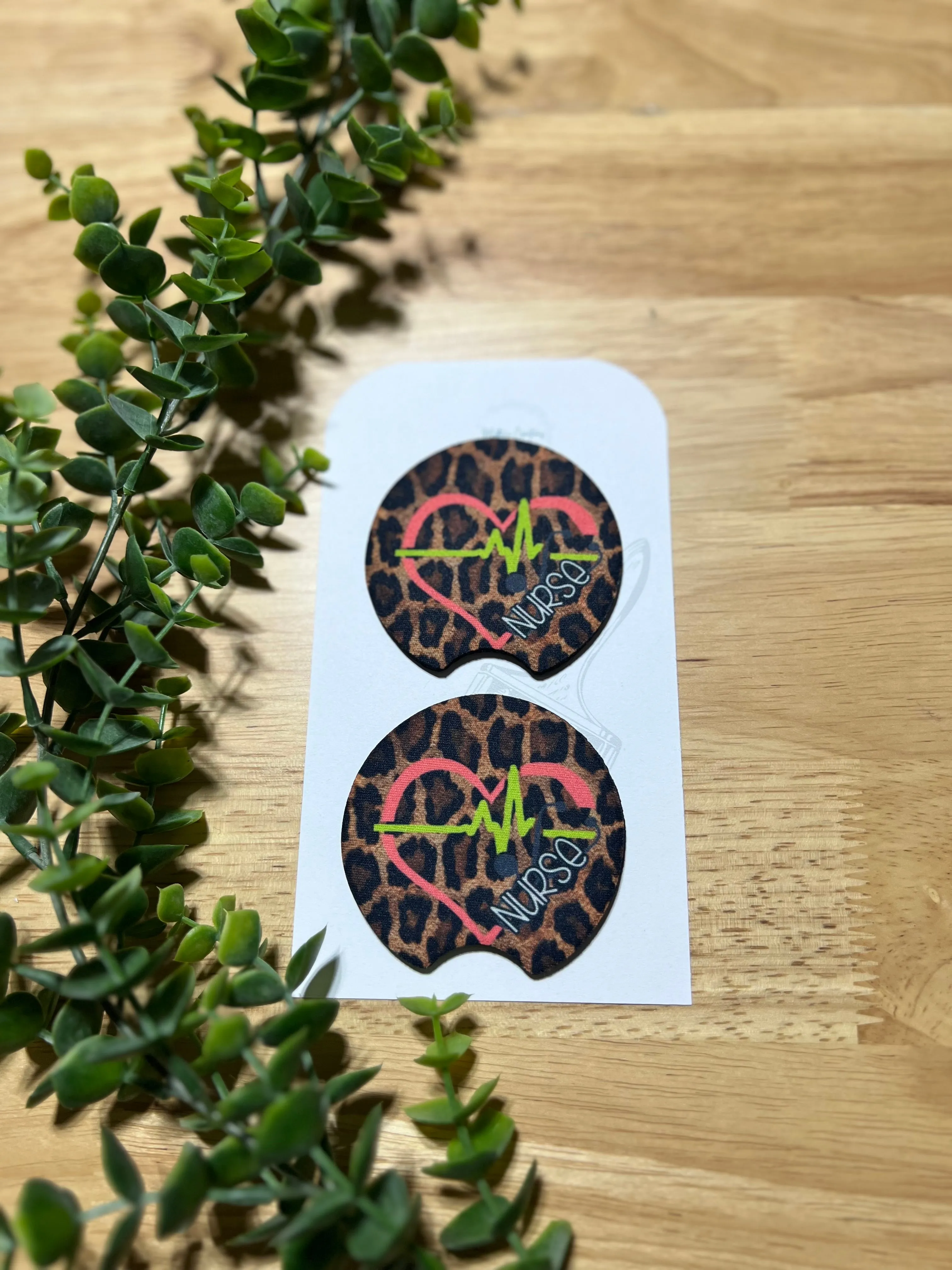 Nurse Life Car Coaster Set