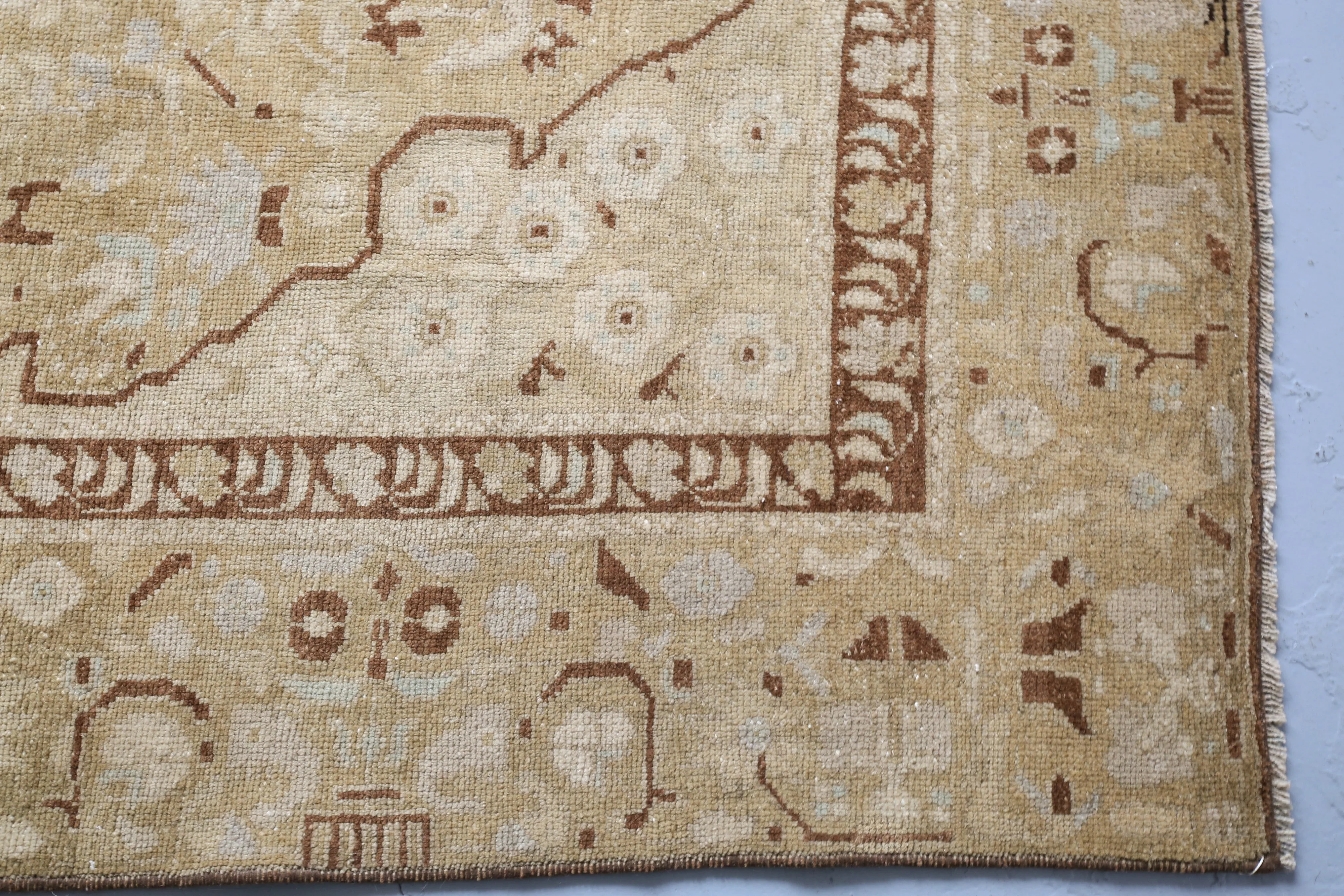 Old Turkish Anatolian Rug 5.8ftx10ft