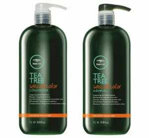 Paul Mitchell Tea Tree COLOR  Special Shampoo and Conditioner 33.8oz Liter Duo