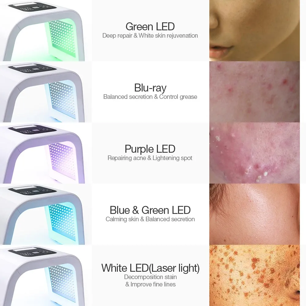 Photon PDT Led Light Facial Mask Machine