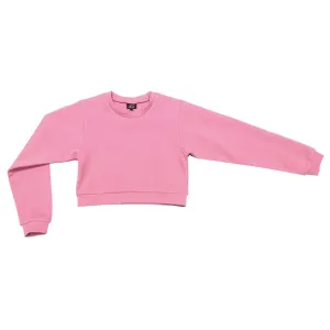 Pink Cropped Sweatshirt..