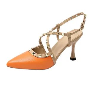 Point Toe Stiletto Pumps