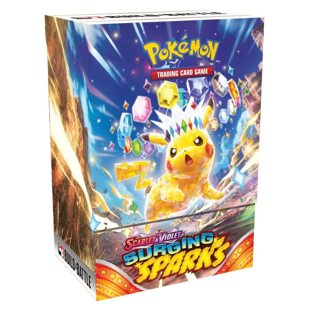 POKEMON TCG Scarlet & Violet Surging Sparks Build & Battle Box