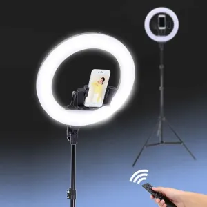 PORTABLE 2.1M 14 INCH RING LIGHT