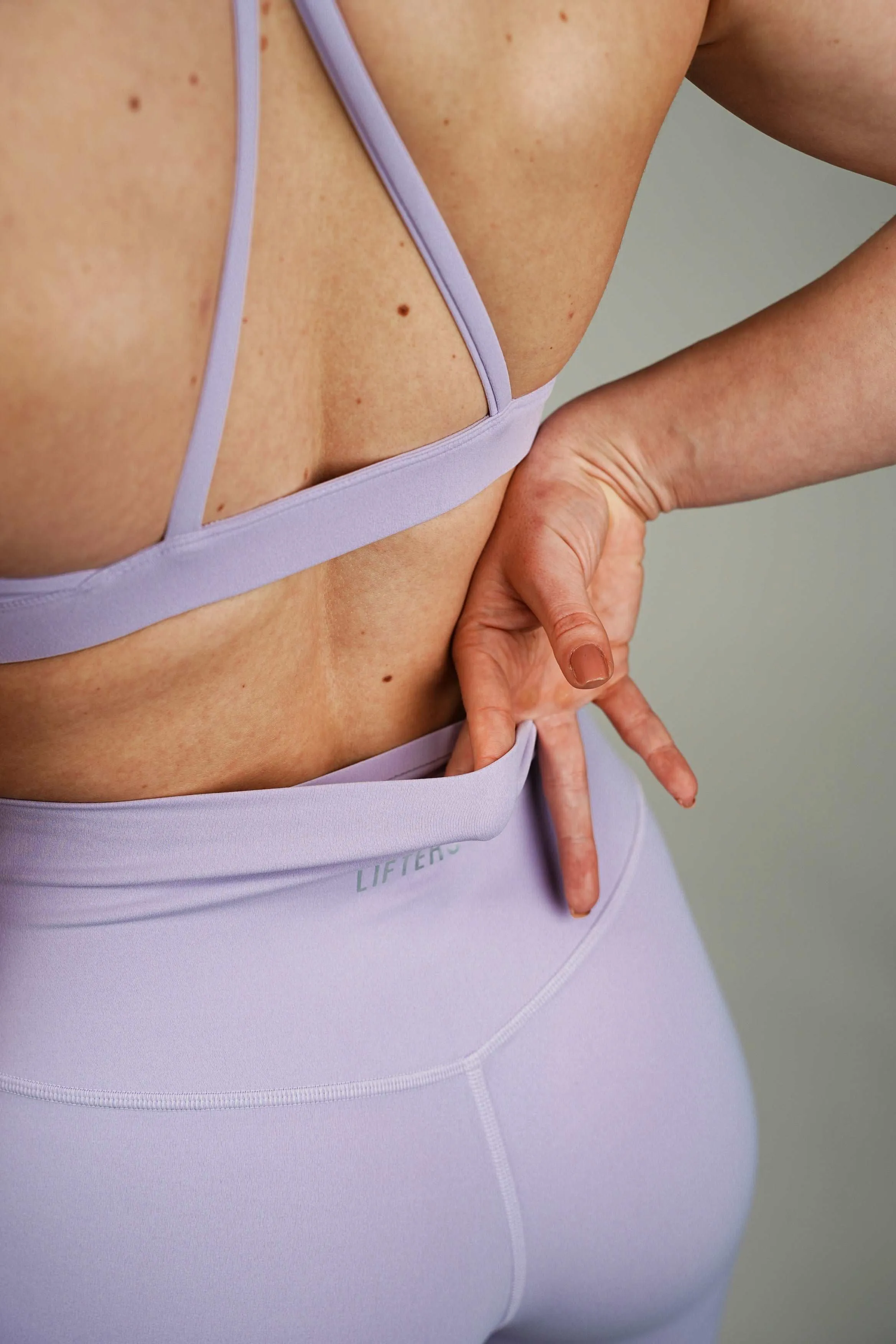 Pure High Waist Sport Leggings | Purple