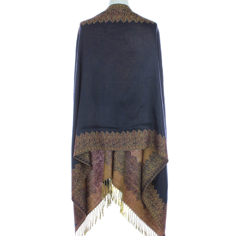 Purple/Gold Constantinople Pashmina