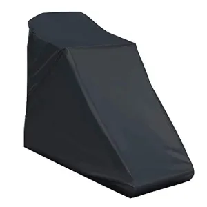 RIYIFER Non-Folding Treadmill Cover, Upgrade Heavy-Duty 210D Oxford Cloth Dustproof Waterproof Treadmill Protective Cover for Indoor Or Outdoor Use-Black