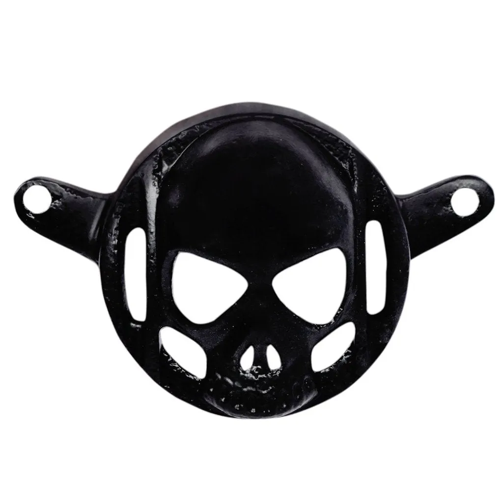 R.J.VON Grill Head Light Tiger Face, Indicator Grill Skull Fcae, Tail Light Skull, Eyes Grill Black