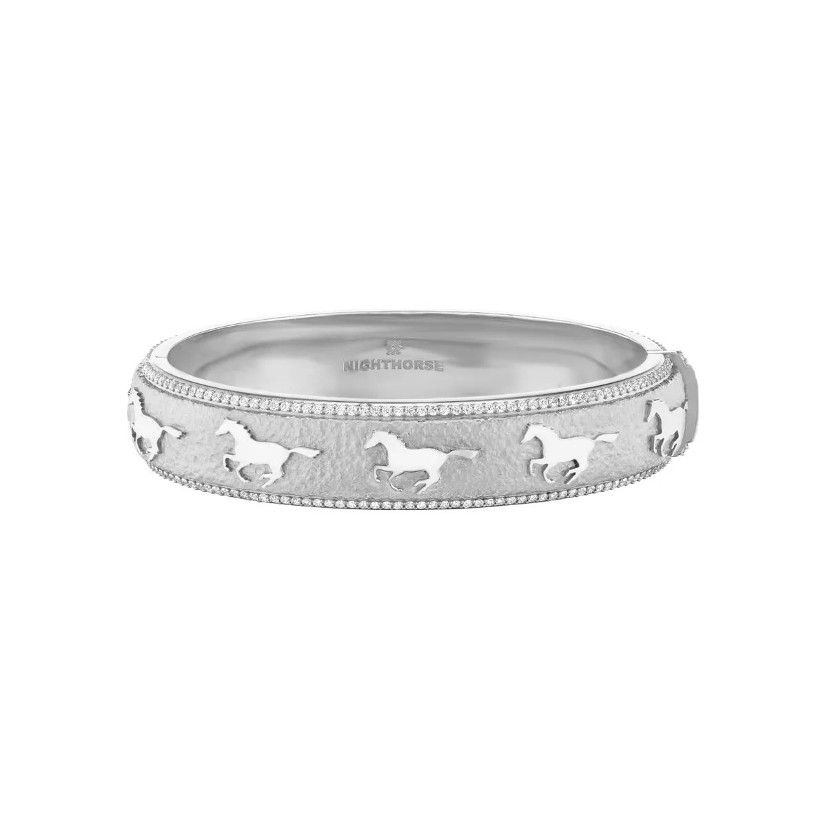 Running Horse Pave Bracelet (Diamonds)
