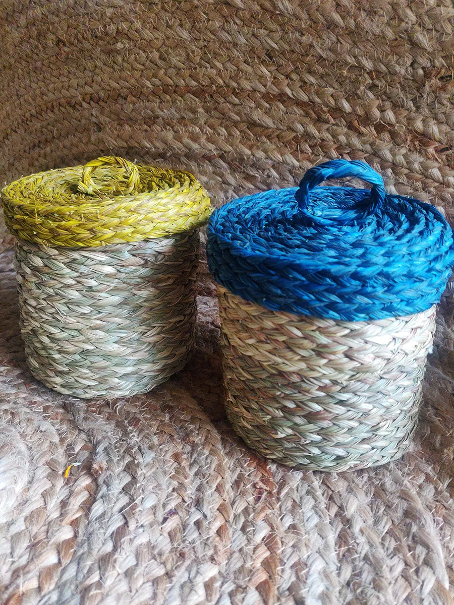 Sabai Grass Storage Box with Lid
