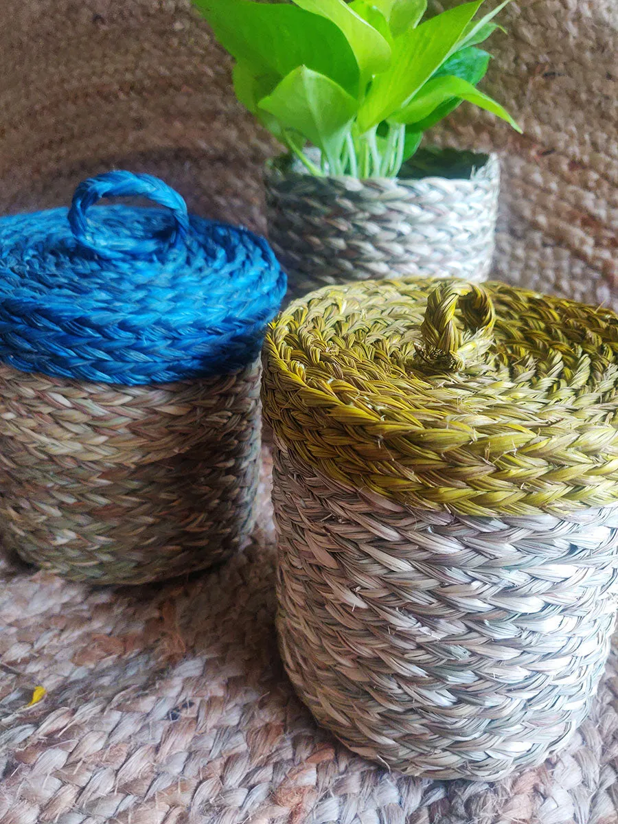 Sabai Grass Storage Box with Lid