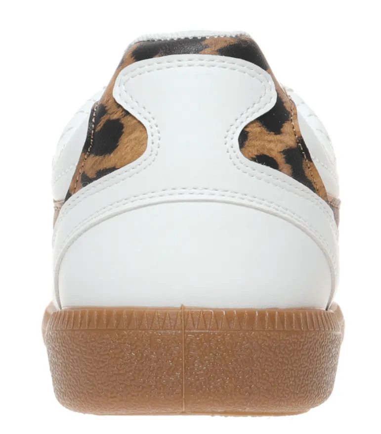 Samba Inspired Chic Sneakers - Leopard Print