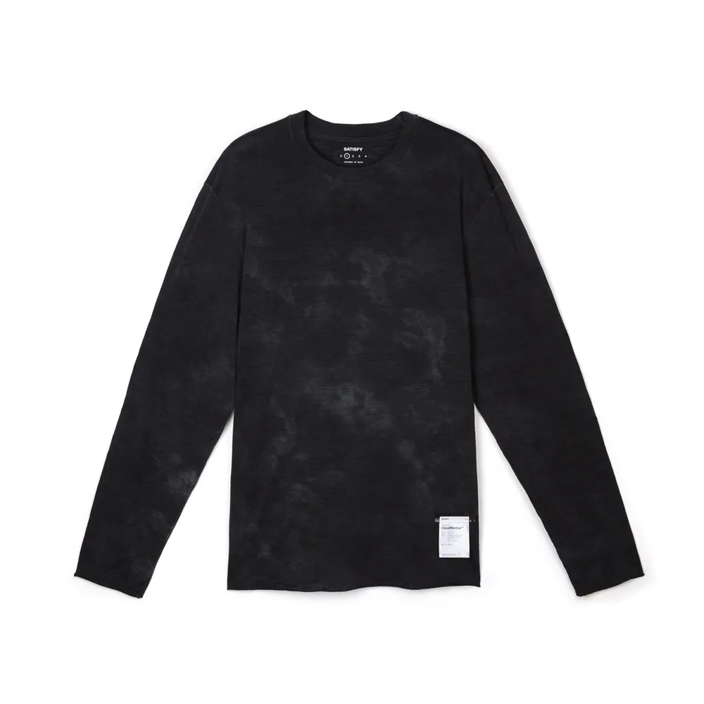 Satisfy CloudMerino Long Tee - Sun Bleached Black