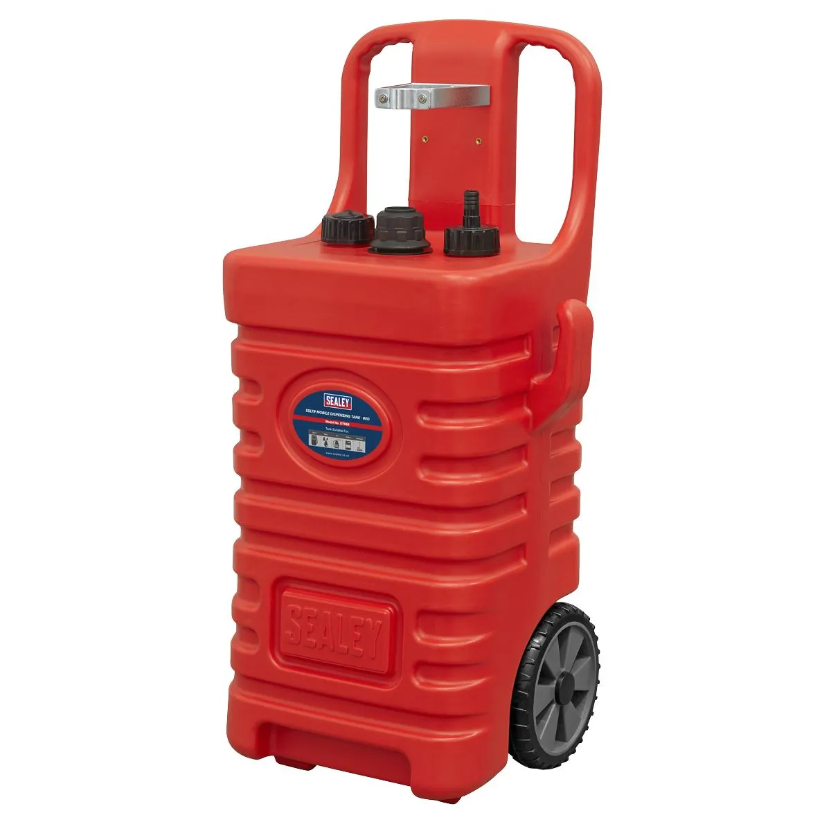 Sealey Mobile Dispensing Tank - Red 55ltr