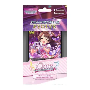 Shadowverse: Evolve CSD02a THE IDOLM@STER CINDERELLA GIRLS -Cute- Crossover Starter Deck