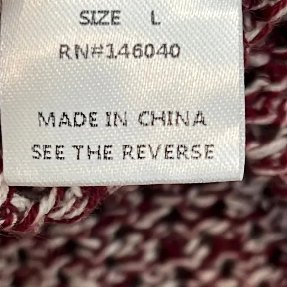 SIGNATURE 8 Women's Maroon open sweater Cardigan