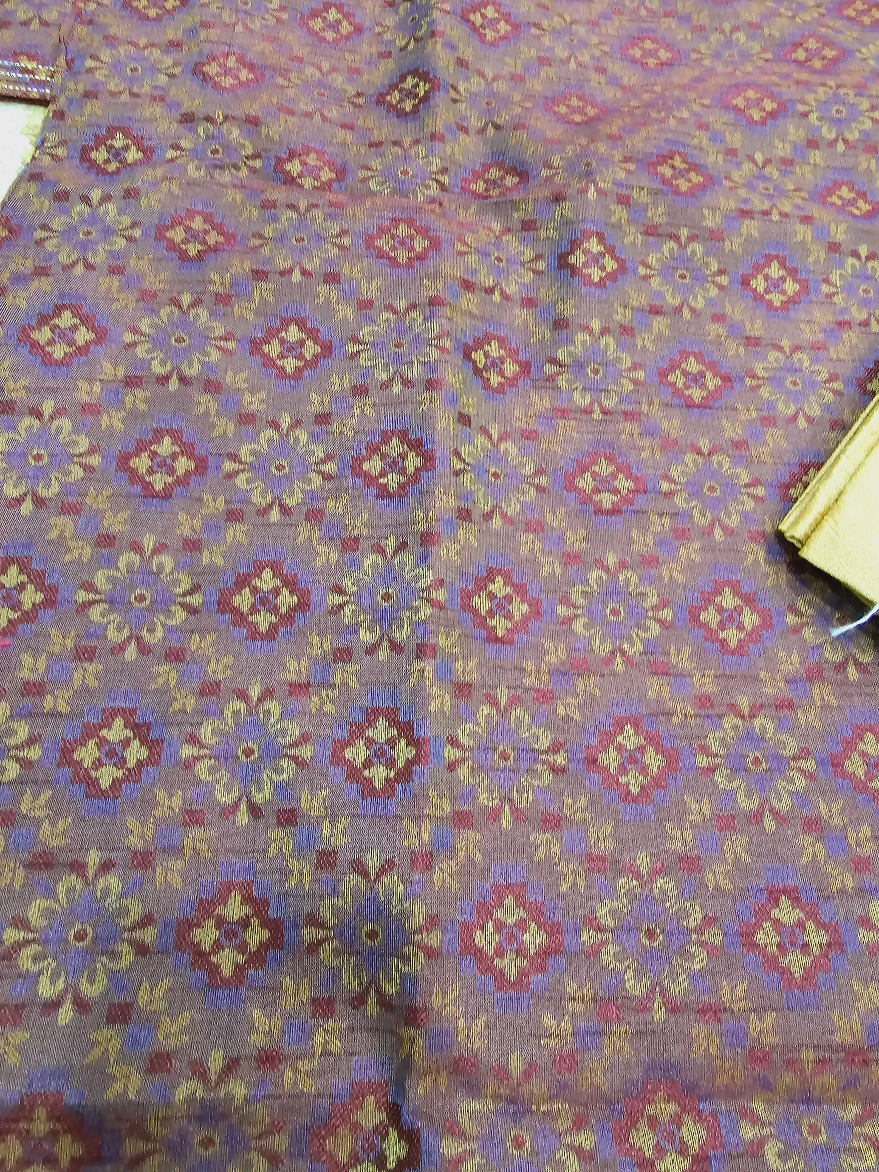 Silk Woven Men’s Kurta set