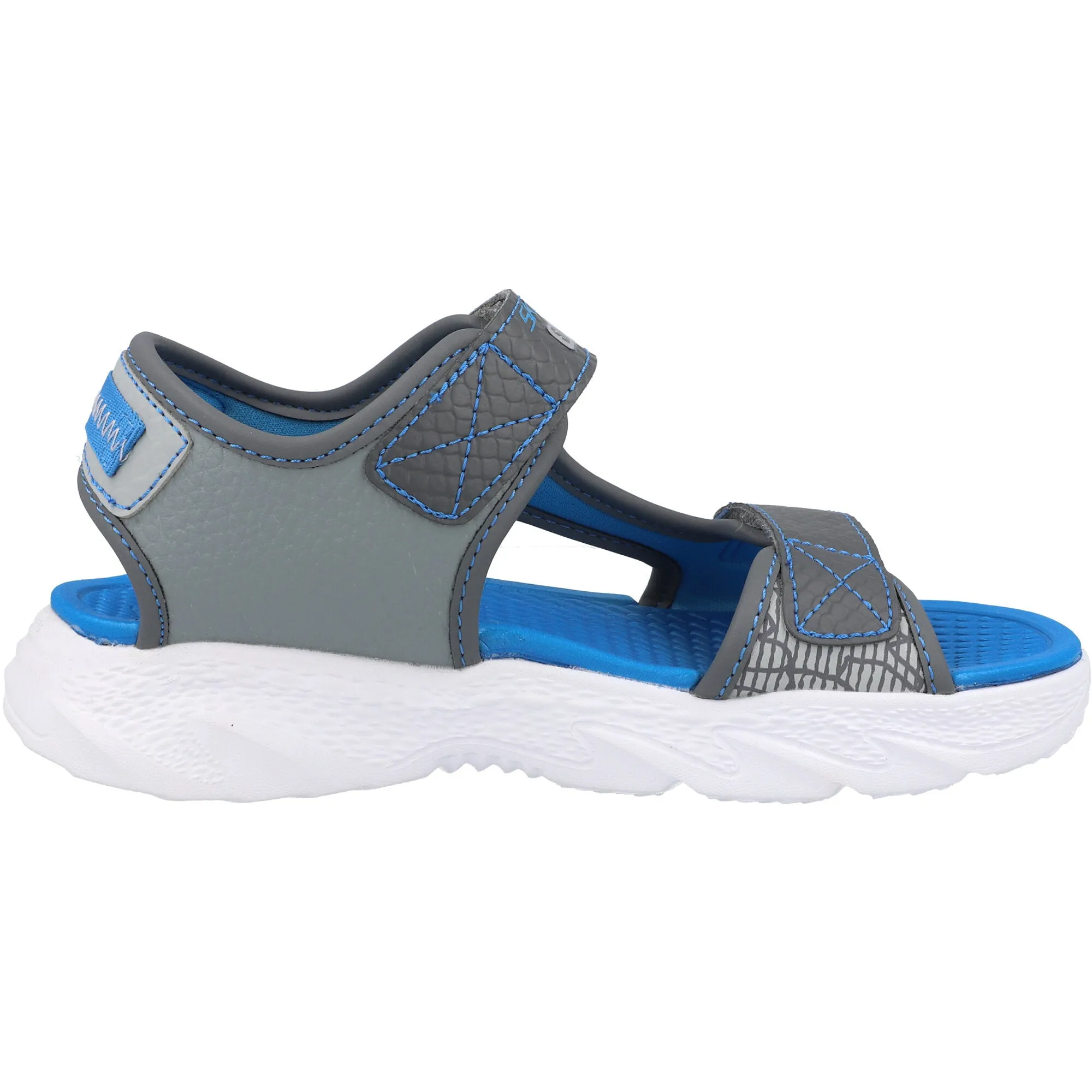 Skechers Creature Charcoal Light-Up Kids Shoes