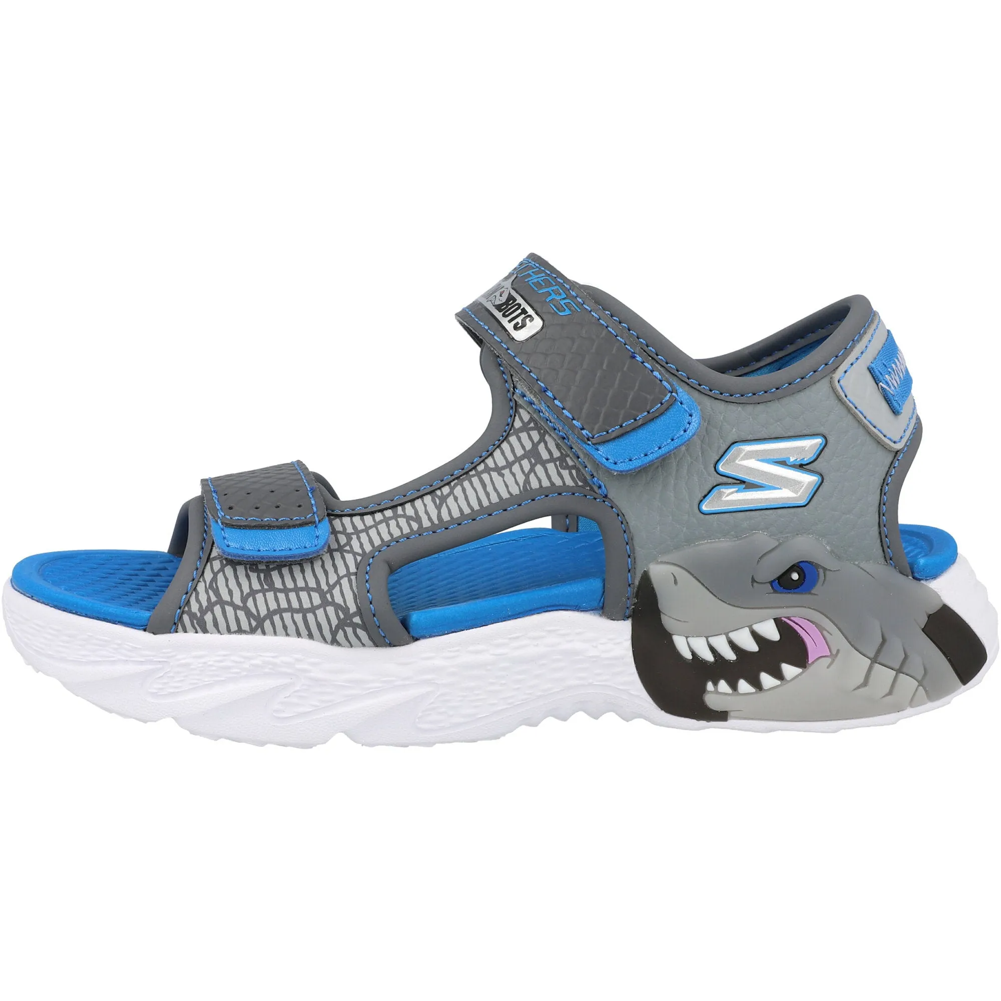 Skechers Creature Charcoal Light-Up Kids Shoes