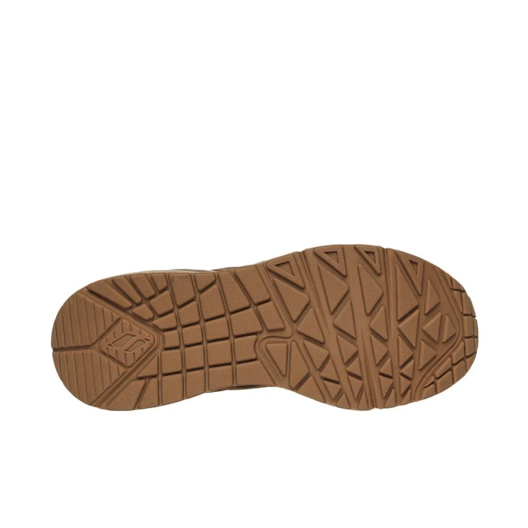 Skechers Women's Uno Hi - Rocliff Road 155681 Caramel Brown Sneaker
