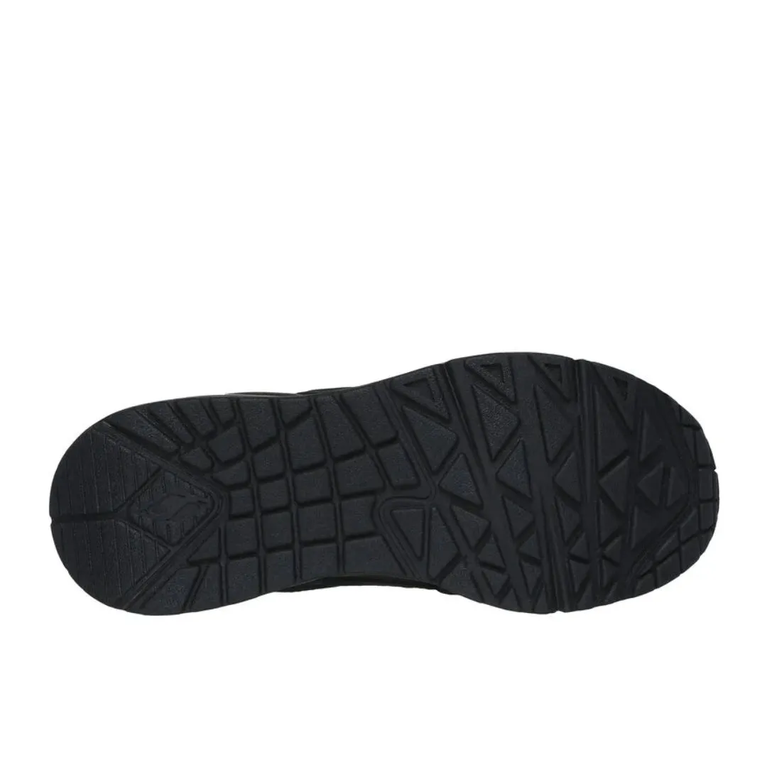 Skechers Women's Uno Hi - Rocliff Road,155681 Black Sneaker
