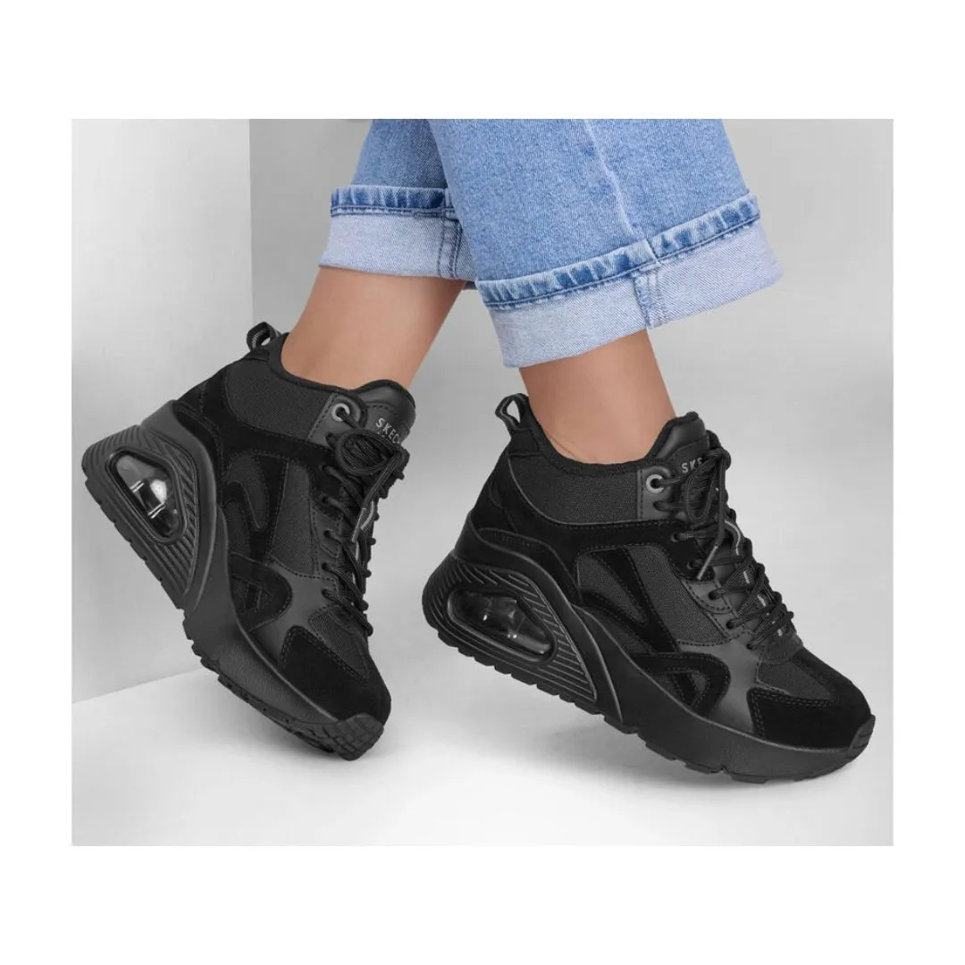 Skechers Women's Uno Hi - Rocliff Road,155681 Black Sneaker