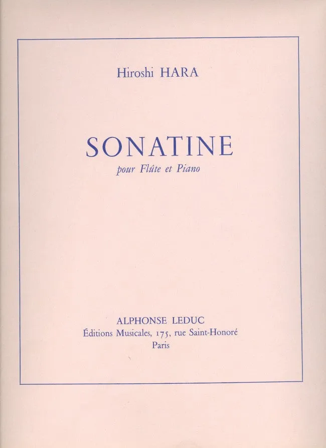 Sonatine (Flute and Piano)