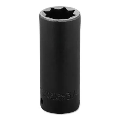 Stanley® Products Torqueplus Deep Impact Sockets 1/2 in, 1/2 in Drive, 1 1/16 in, 12 Points, 7334