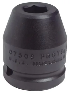 Stanley® Products Torqueplus Impact Sockets, 3/4 in Drive, 1 1/2 in Opening, 12 Points, 07524T
