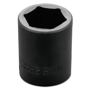 Stanley® Products Torqueplus Metric Impact Sockets 1/2 in, 1/2 in Drive, 28 mm, 6 Points, 7428M