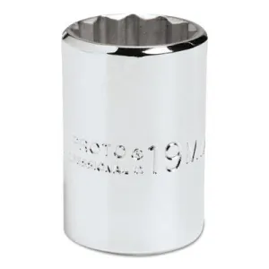 Stanley® Products Torqueplus Metric Sockets 1/2 in, 1/2 in Drive, 26 mm, 6 Points, 5426MH