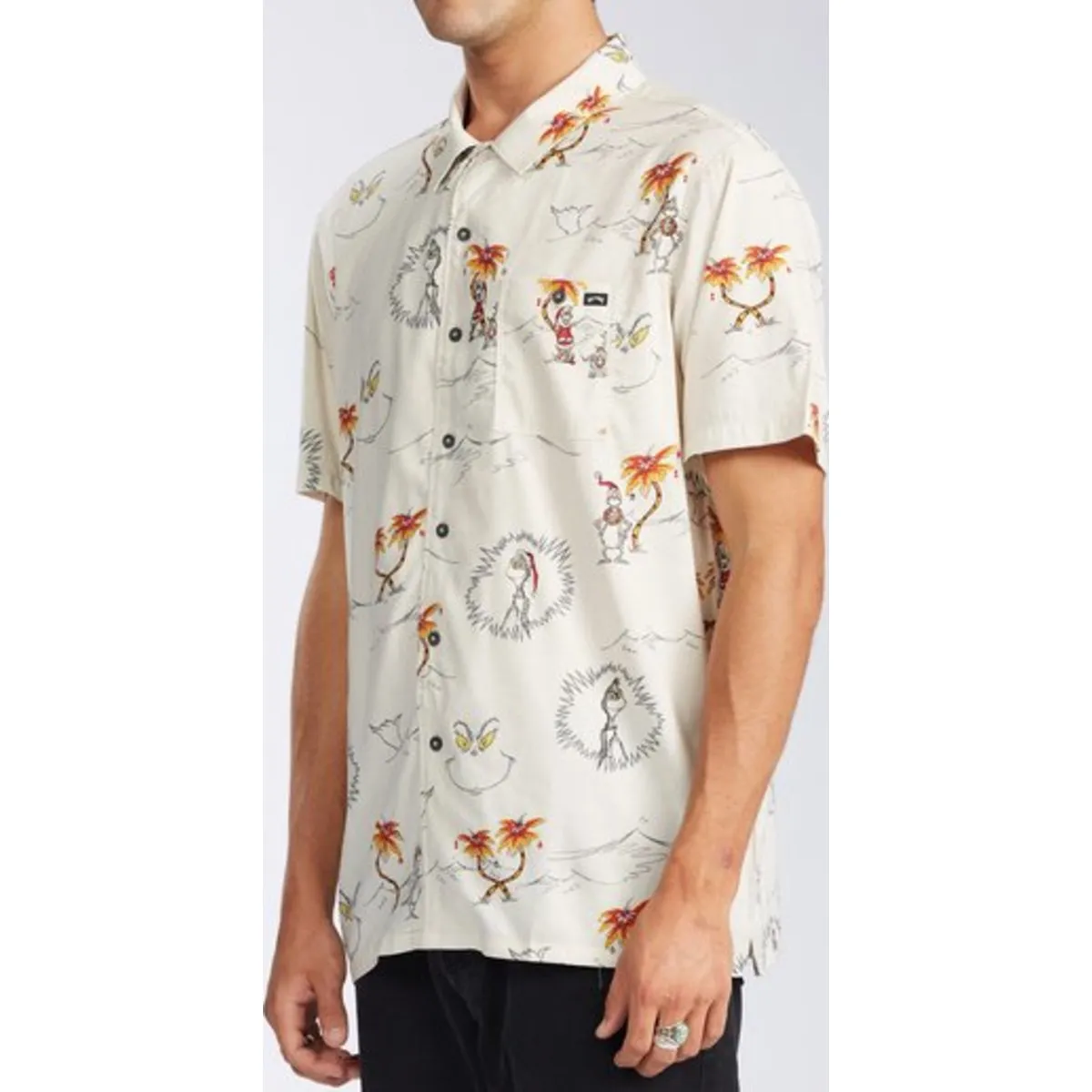 Sundays Vacay Grinch Short Sleeve Shirt