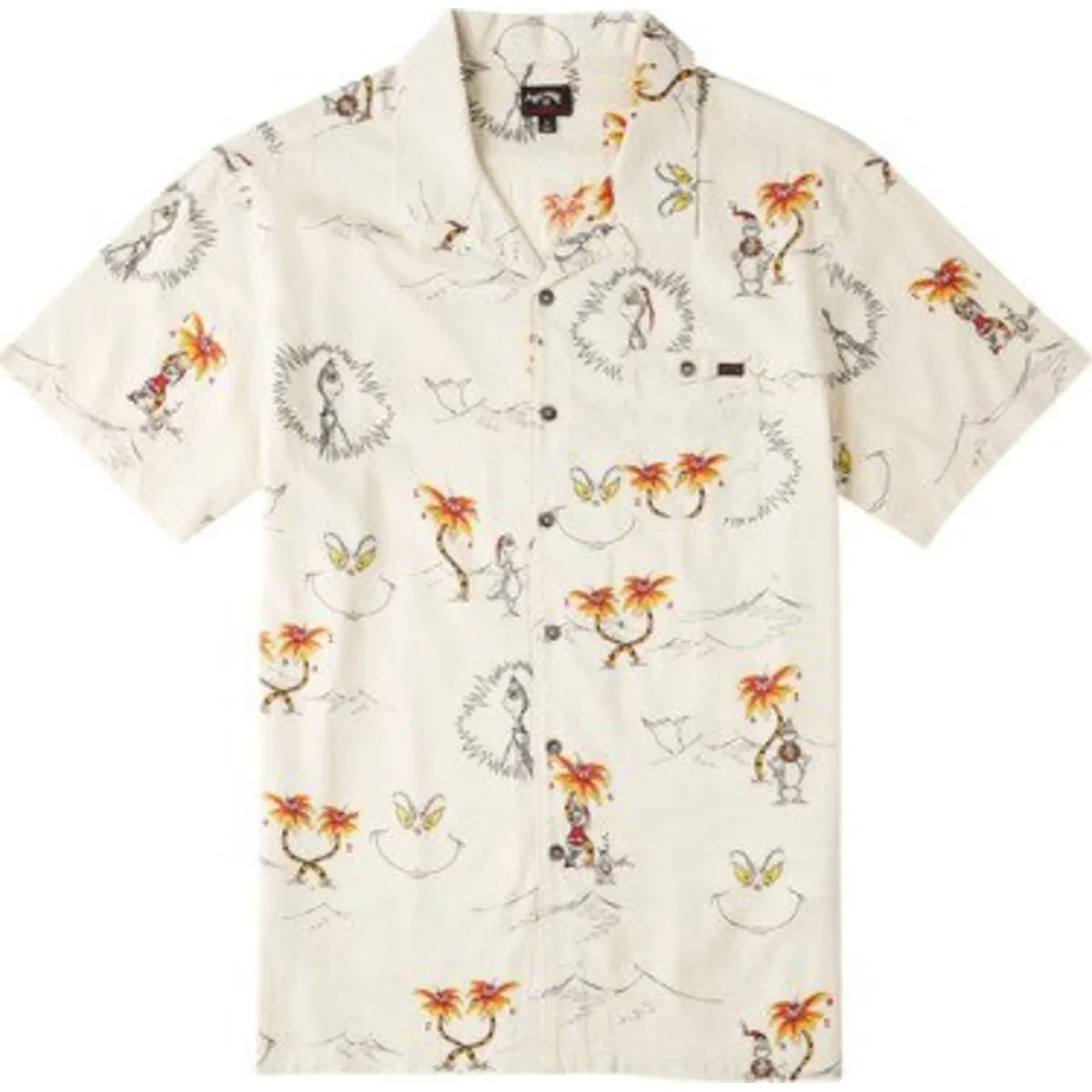Sundays Vacay Grinch Short Sleeve Shirt