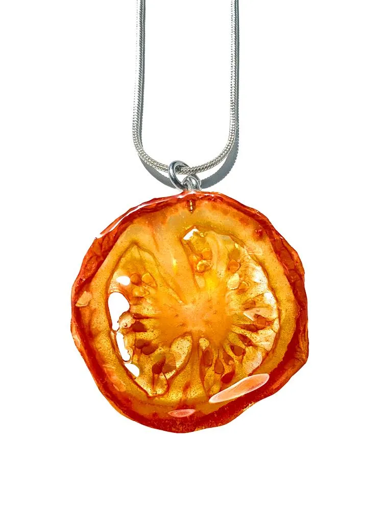 Tomato Necklace