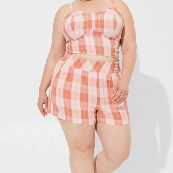 Torrid 2pc shorts set New