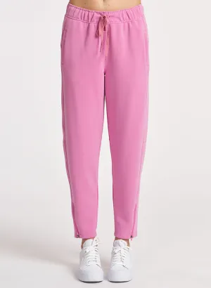 Ultraluxe Barrel Leg Zip Pant