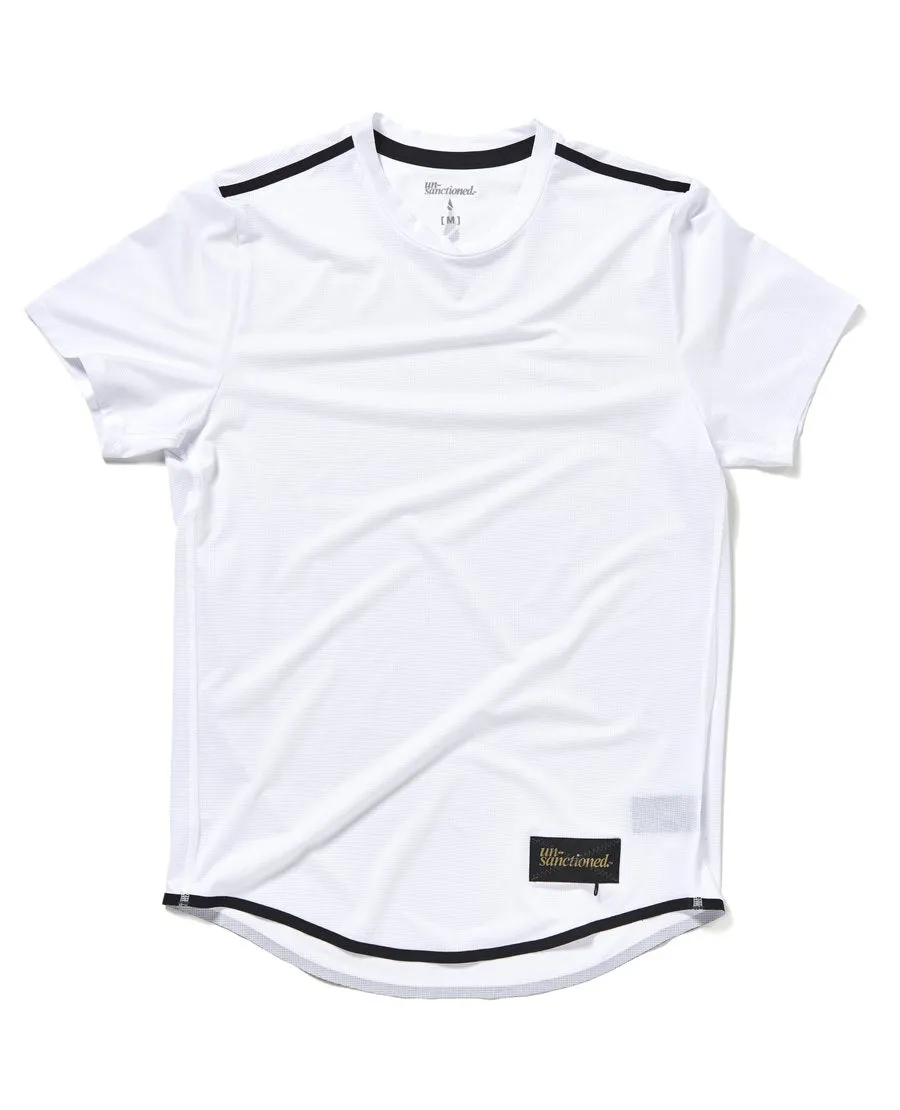 Un-Run White Tee