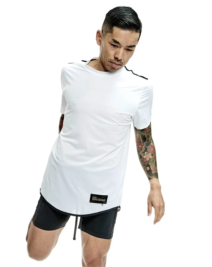 Un-Run White Tee