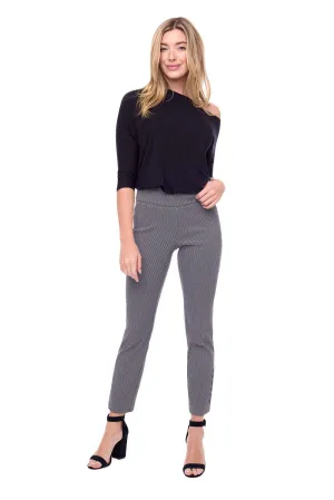 UP! PANTS - Weave Techno Slim Ankle Pant - 67909