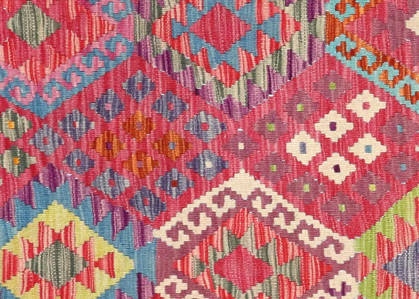 Vintage Afghan Maimana Kilim - 6'3" x 8'4"