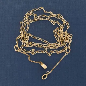 Vintage Paperclip Glasses Chain, by Cartier