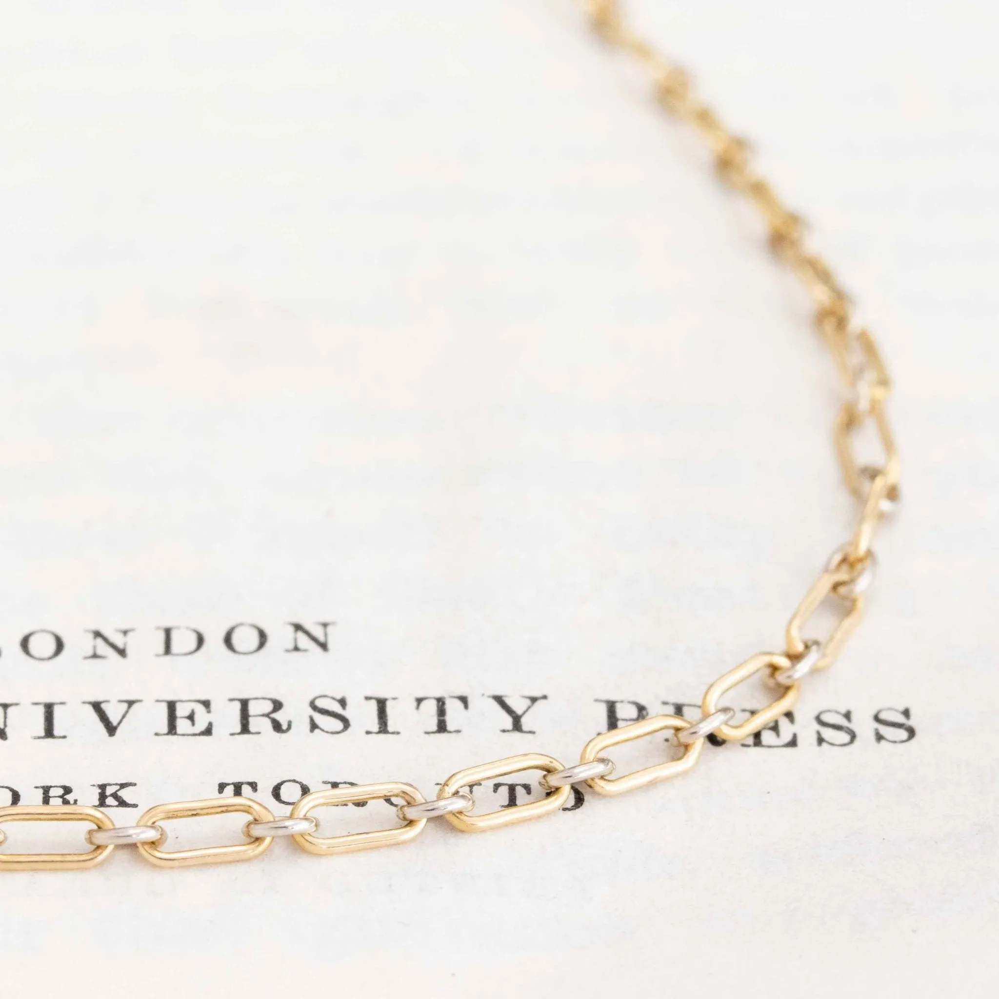 Vintage Paperclip Glasses Chain, by Cartier