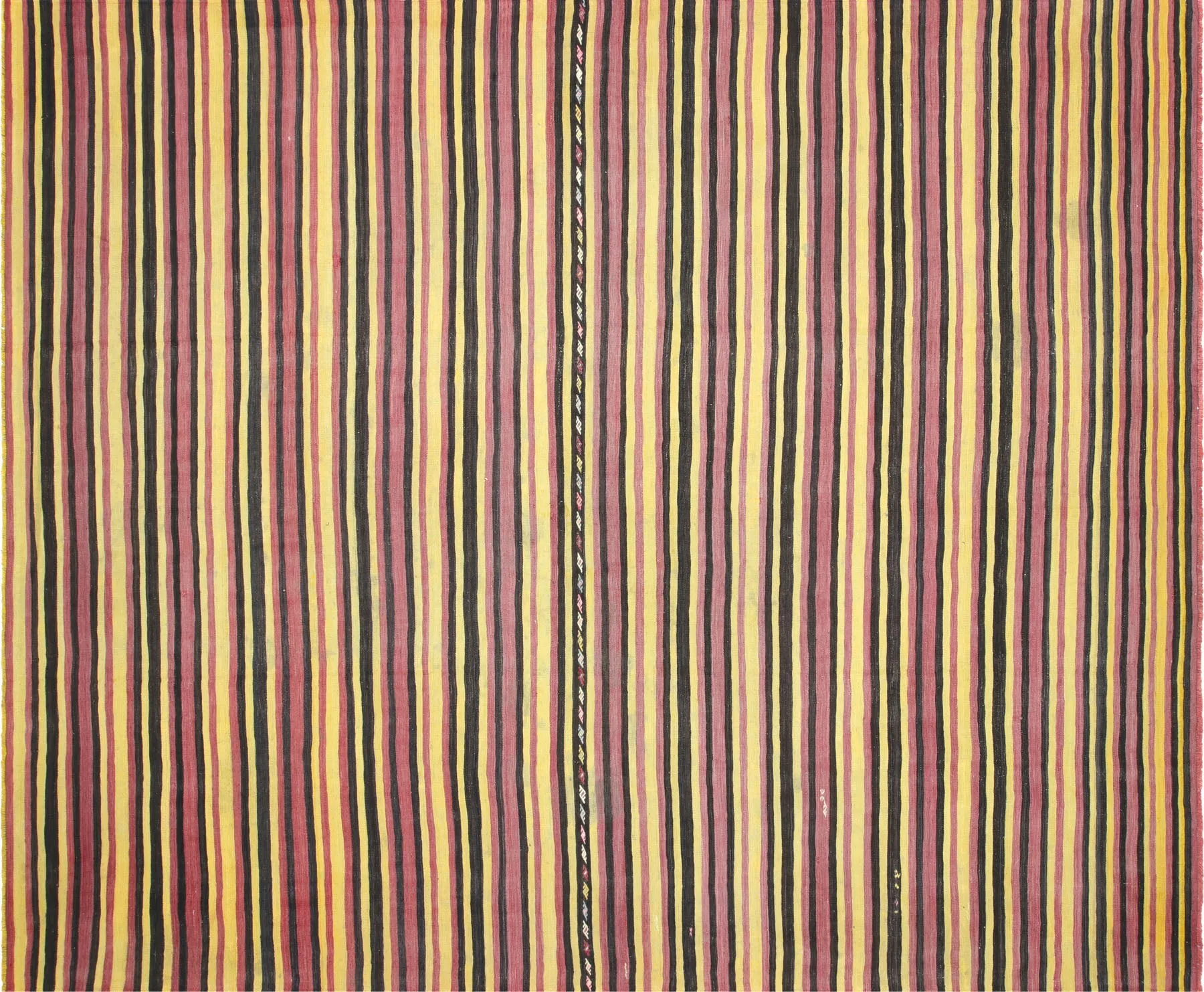 Vintage Turkish Kilim - 9'10" x 11'8"