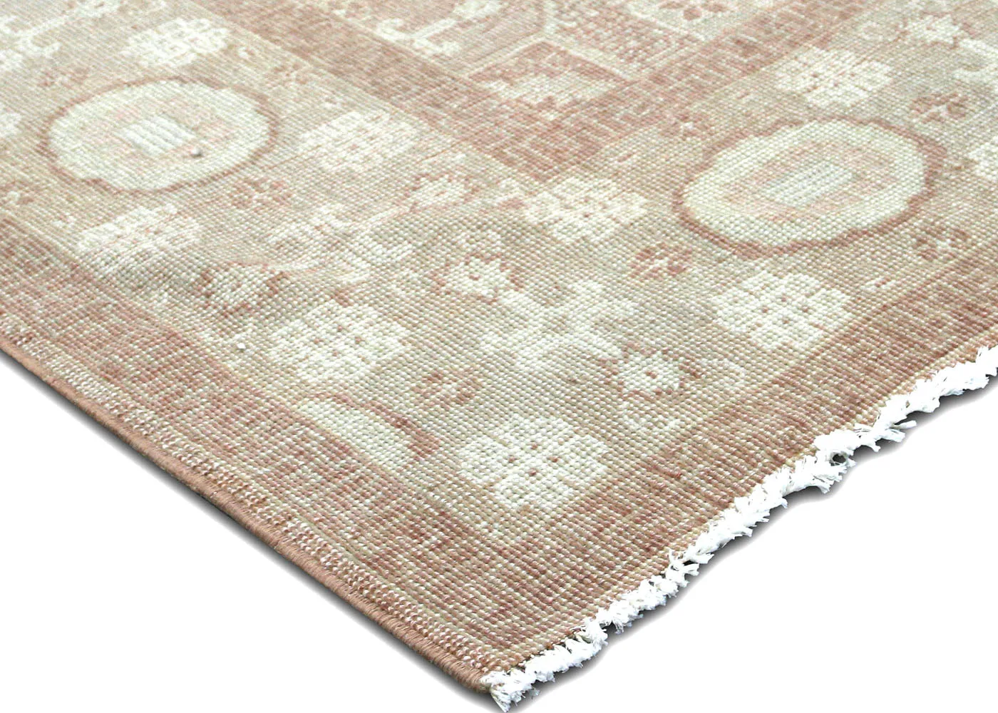 Vintage Uzbek Khotan Rug - 8'2" x 10'3"